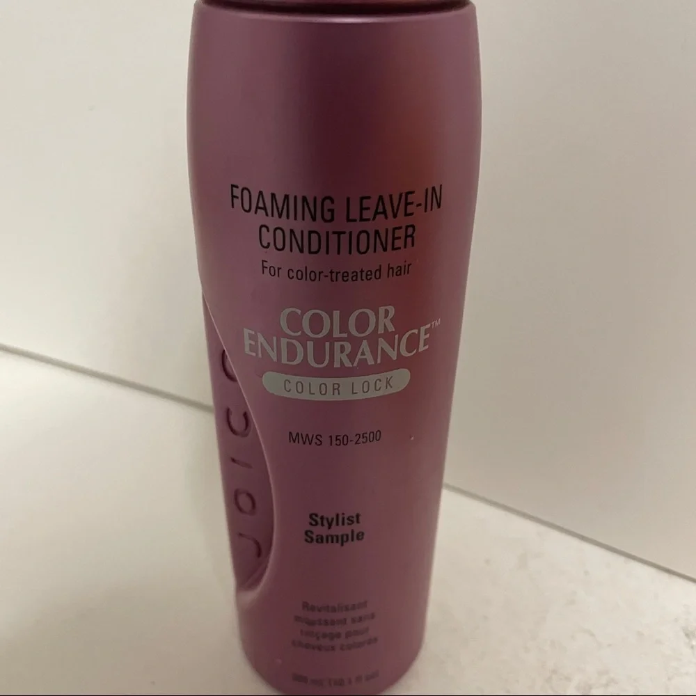 Joico Color Endure Foaming Leave In Conditioner Stylist Sample HTF